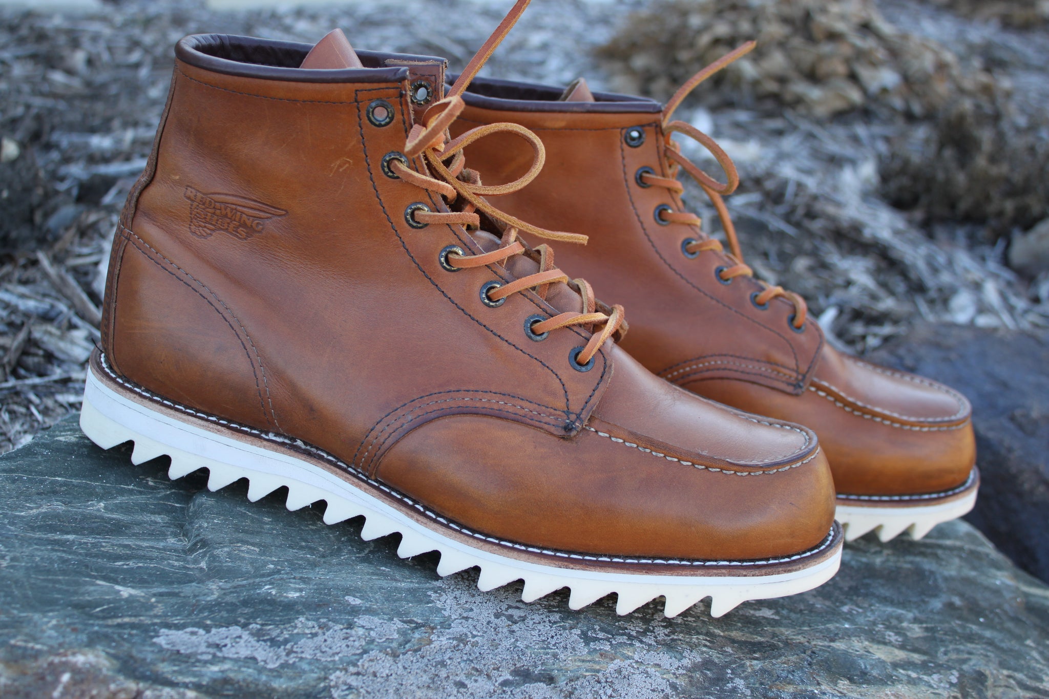 靴 rim.ark Cut out wing tip shoes RIM.ARK（リムアーク）の「Cut out wing tip shoes（ローファー