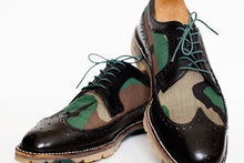 Load image into Gallery viewer, Jungle camo wingtips