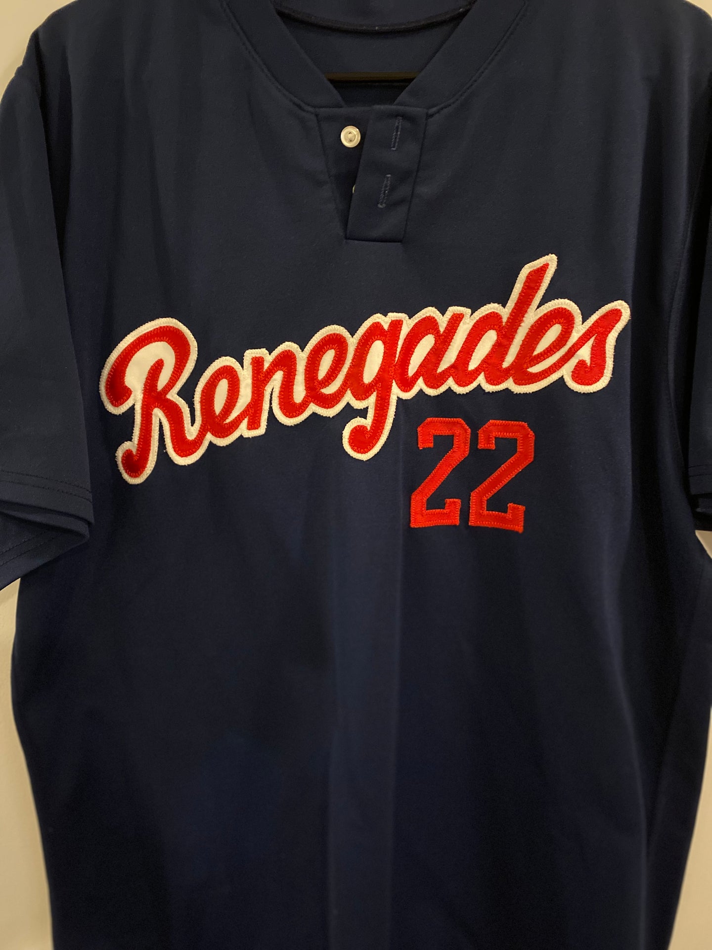 Renegades #22 jersey sz. XL